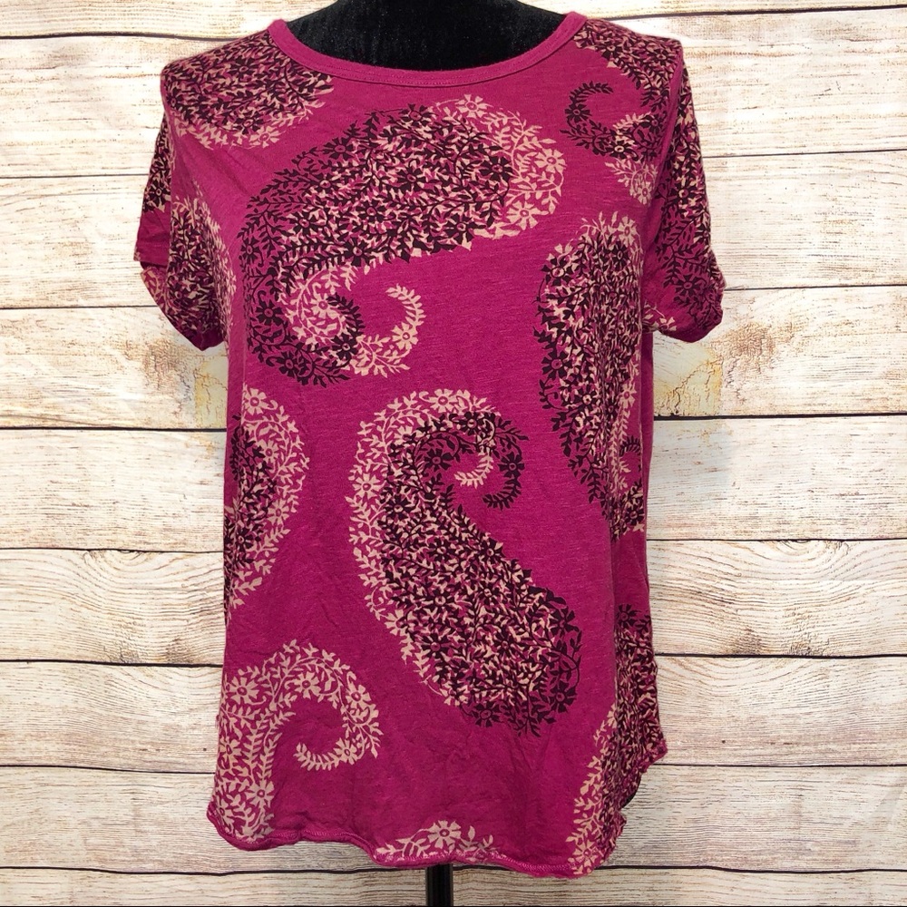 Lucky Paisley Tee Shirt